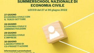 Via alla IV edizione della Summerschool nazionale di Economia Civile a Lecco