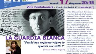 Maria Teresa Rigato e il libro "La Guardia Bianca" ospiti a Villa Confalonieri