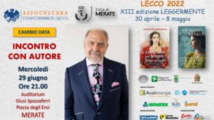 Antonio Caprarica il 29 giugno a Merate per un "Incontro con autore"
