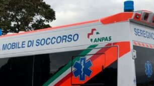 L’ambulanza di Seregno soccorso