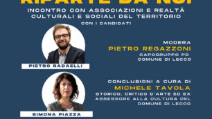 I candidati regionali Piazza e Radaelli