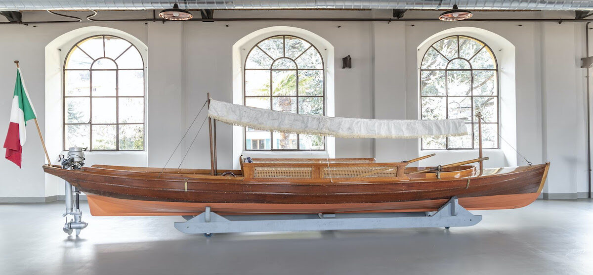 Immagine dal Museo della Barca Lariana