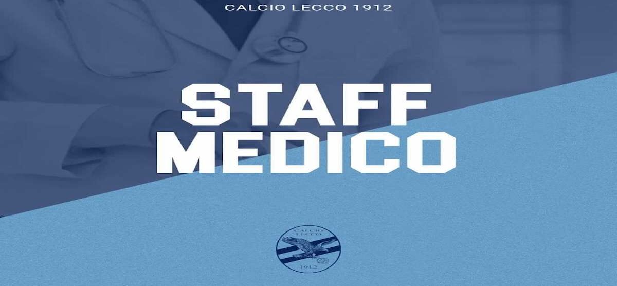 Organigramma staff medico Calcio Lecco